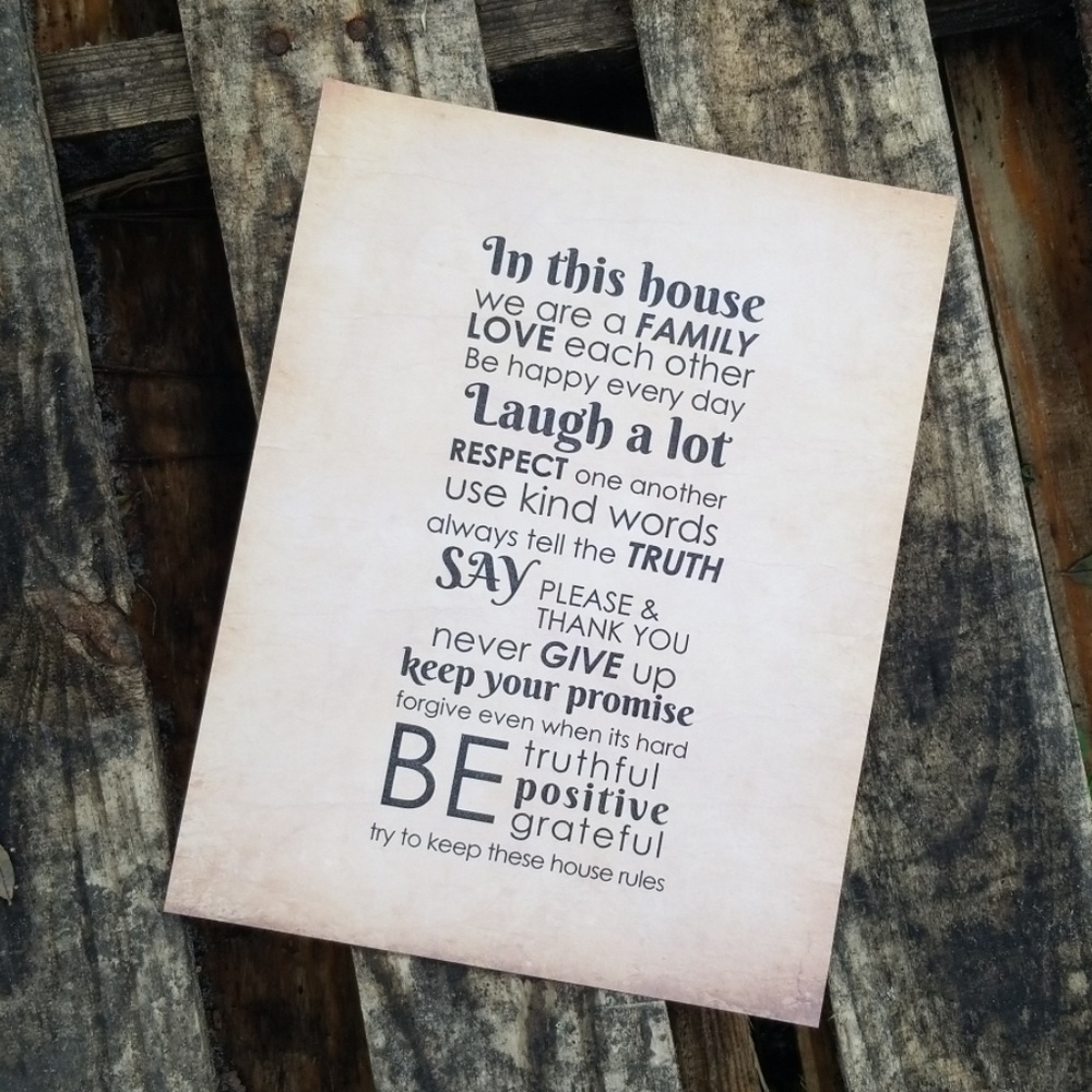2 for $8 Vintage Designed Rustic Picture